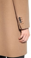 Thumbnail for your product : DSQUARED2 Single Breasted Wool & Camel Blend Coat