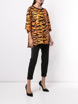 Thumbnail for your product : DSQUARED2 tiger print T-shirt