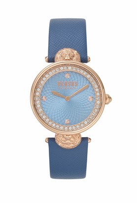 Versus By Versace Women's Victoria Harbour Rose Gold Quartz Watch with  Leather Calfskin Strap - ShopStyle