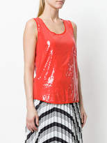 Thumbnail for your product : P.A.R.O.S.H. sequin vest top