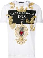 Thumbnail for your product : Dolce & Gabbana baroque embroidered T-shirt