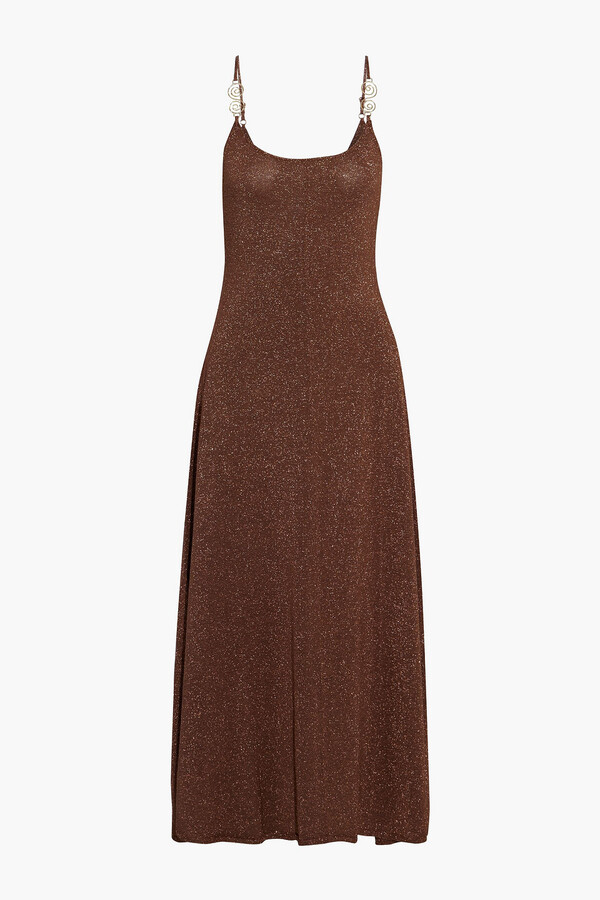 scarlett embellished tulle maxi dress