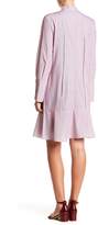 Thumbnail for your product : ECI Ruffle Drop Waist Poplin Shirt Dress