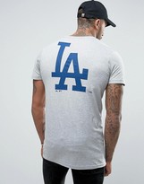 Thumbnail for your product : Majestic L.A. Dodgers Longline T-Shirt