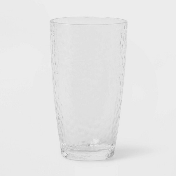 12pc Glass Tremont Tall And Short Faceted Tumbler Set - Threshold™ : Target