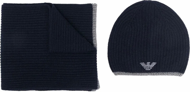 lacoste hat and scarf set