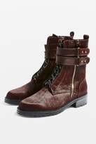 Thumbnail for your product : Topshop ASHLEY Lace Up Hiker Boots