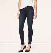 Thumbnail for your product : LOFT Petite Modern Skinny Ankle Zip Jeans in Puddle Blue Wash