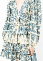 Thumbnail for your product : Ulla Johnson Nina floral-print ruffled mini dress