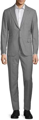 Eleventy Men's Wool Pinstripe Suit Set