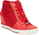 Thumbnail for your product : DKNY Cindy Wedge Sneakers
