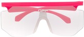Thumbnail for your product : Off-White Mask rectangular-frame sunglasses