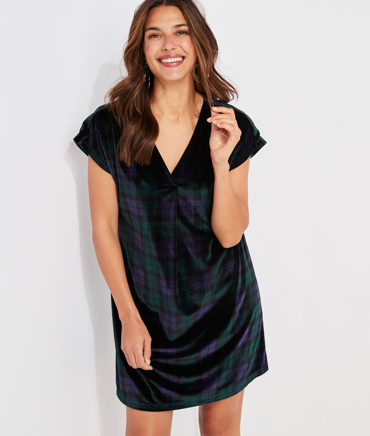 vineyard vines blackwatch dress