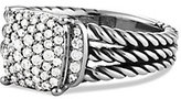 Thumbnail for your product : David Yurman Petite Wheaton Ring with Diamonds