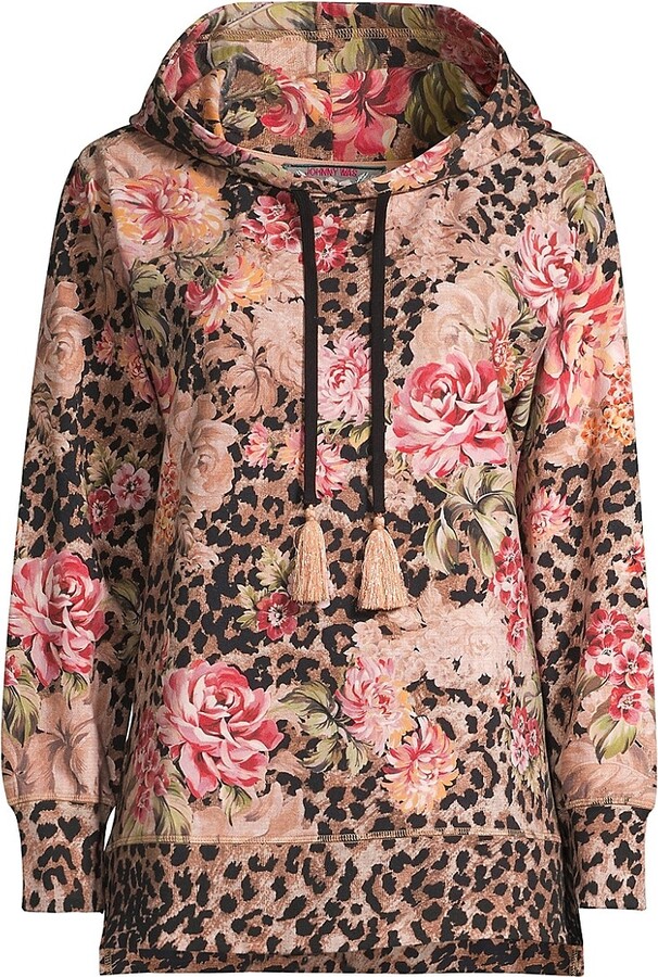 15,98 €, | Floral print hoodie