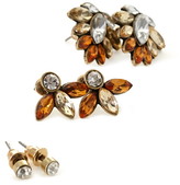 Thumbnail for your product : Forever 21 faux gem earring set