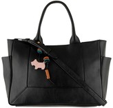 Thumbnail for your product : Radley Border Medium Zipped Leather Grab Bag