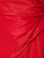 Thumbnail for your product : Carolina Herrera Silk Side Gathered Dress