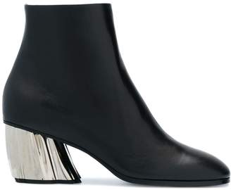 Proenza Schouler contrast heel ankle boots