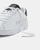 Thumbnail for your product : Ted Baker Leather Branded Trainers