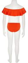 Thumbnail for your product : River Island Girls red bardot frill bikini