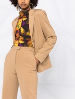 Thumbnail for your product : Pinko Scuba-Effect Flared Trousers