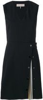 Thumbnail for your product : Emilio Pucci pleated detail V-neck dress