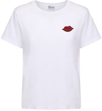 RED Valentino Cotton Jersey T-shirt