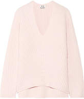 Thumbnail for your product : Acne Studios Deborah Ribbed Wool Sweater - Pastel pink