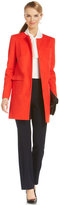 Thumbnail for your product : Jones New York Collection Patch-Pocket Car Coat