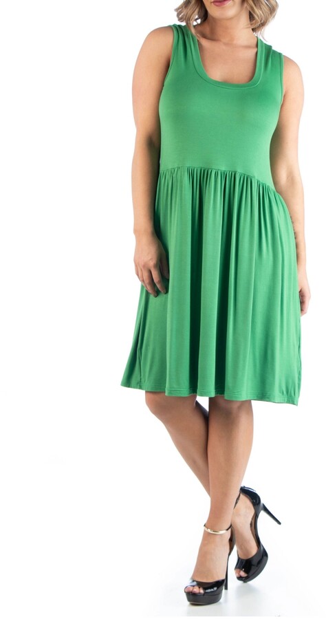 SMILEQ Dress Women Sundress Casual Summer Feminino Vestido T-shirt Skirt Cotton Linen Plus Size Dresses