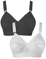 Thumbnail for your product : Playtex Pack of 2 Cross Your Heart Bras