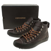 Thumbnail for your product : Converse mens dark brown hollis hi trainers