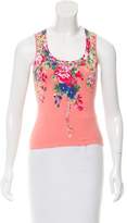 Thumbnail for your product : Blumarine Sleeveless Knit Top
