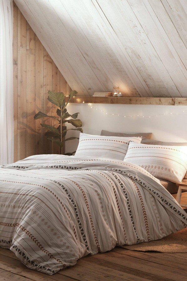 Portfolio Home Cabin Stripe Duvet Cover and Pillowcase - ShopStyle