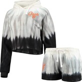 Thumbnail for your product : Foco Women's Black San Francisco Giants Dip-Dye Hoodie T-shirt and Pants Sleep Set