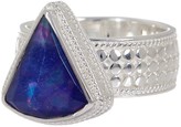 Thumbnail for your product : Anna Beck Sterling Silver Lapis Triplet Triangle Ring