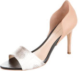 Thumbnail for your product : Loeffler Randall Embossed Leather Pumps