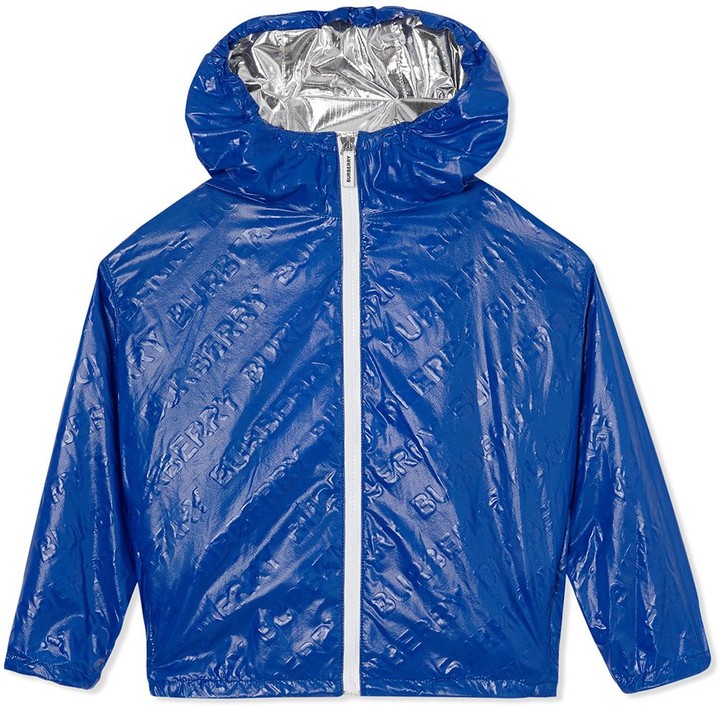 burberry hoodie kids blue