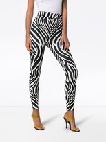 Thumbnail for your product : Versace Zebra Print Trousers