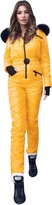 Thumbnail for your product : beetleNew Hooded Jumpsuit for Women Winter Warm Zipper Down Jacket Overalls Puffer Coat Casual Pockets Playsuit with Quilted Faux Fur Romper Footless Onesies All in One Snowsuit Outerwear (Blue-A