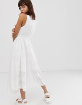 Thumbnail for your product : ASOS broderie midi dress