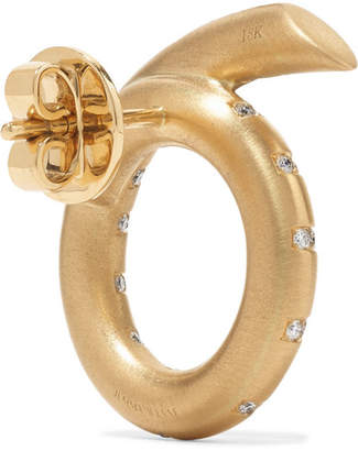 Jemma Wynne - Aria 18-karat Gold Diamond Earrings