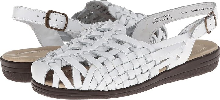 Comfortiva Tobago - Soft Spots Women's Shoes White : 7 N (AA) Leather