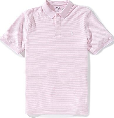 Polo Ralph Lauren Classic Fit Striped Stretch Mesh Short Sleeve Polo Shirt