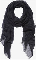 Thumbnail for your product : Express Metallic And Solid Quad Scarf - Black