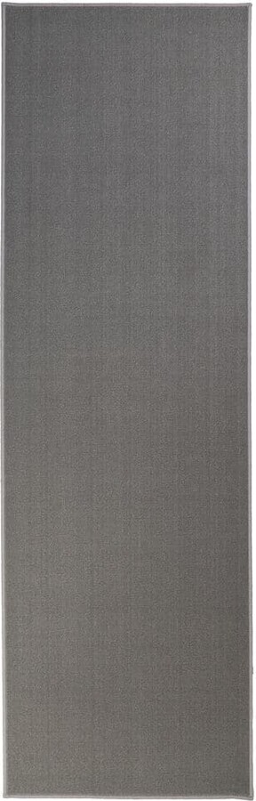 RugStylesOnline Custom Size Runner Rug Solid Gray 26 in. W x 528 in. L Stair Runner 95.33 sq. ft.