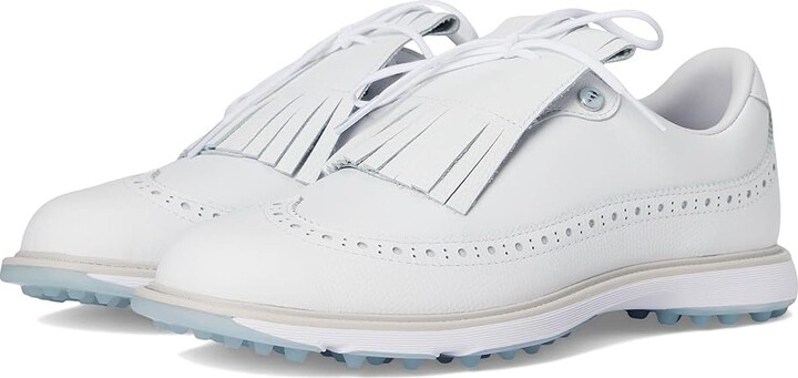 adidas Golf MC Zoysia Spikeless Golf Shoes Women's Golf Shoes Footwear White/Wonder Blue/Collegiate Navy : 5.5 B - Medium, Leather