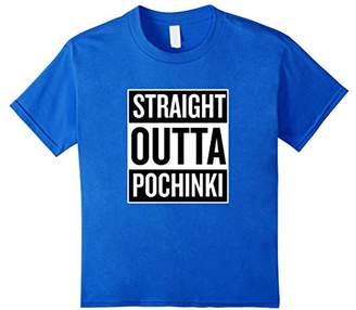 Straight Outta Pochinki Funny Cool Game T Shirt