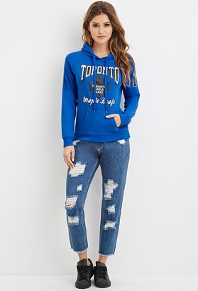 Forever 21 Toronto Maple Leafs Graphic Hoodie